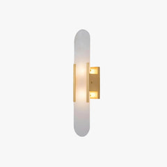 Melange Elongated Alabaster Wall Sconce