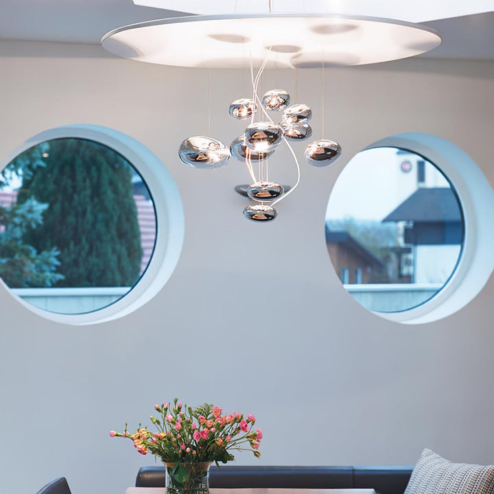 Mercury Chandelier | Modern Aluminum Pendant Light | Vinlighting | Vinlighting
