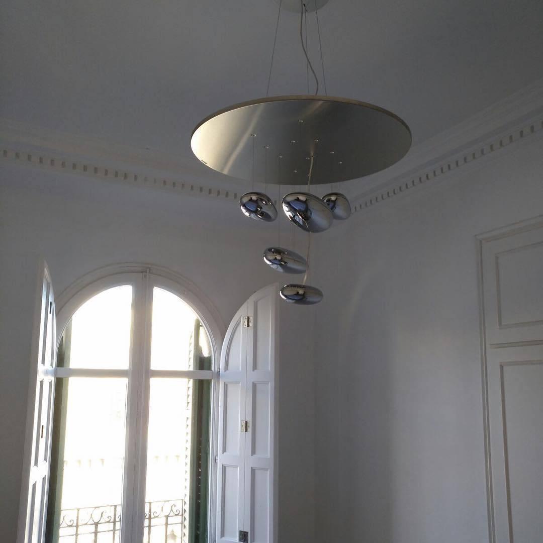 Mercury Chandelier | Modern Aluminum Pendant Light | Vinlighting | Vinlighting
