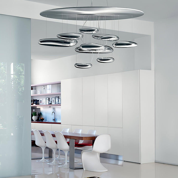 Mercury Chandelier | Modern Aluminum Pendant Light | Vinlighting | Vinlighting
