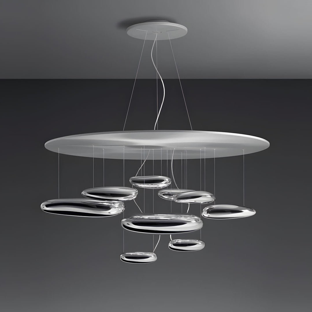 Mercury Chandelier | Modern Aluminum Pendant Light | Vinlighting | Vinlighting