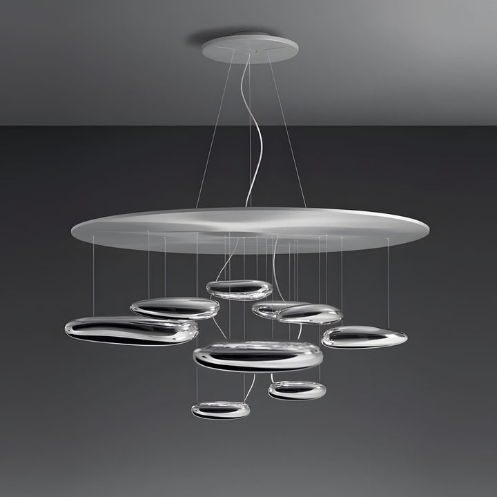 Mercury Chandelier | Modern Aluminum Pendant Light | Vinlighting | Vinlighting