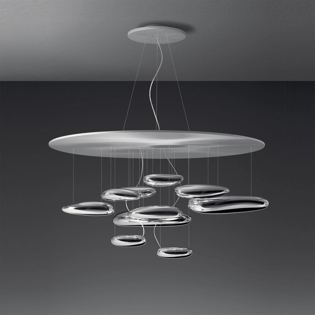 Mercury Chandelier | Modern Aluminum Pendant Light | Vinlighting | Vinlighting
