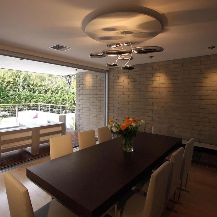 Mercury Chandelier | Modern Aluminum Pendant Light | Vinlighting | Vinlighting