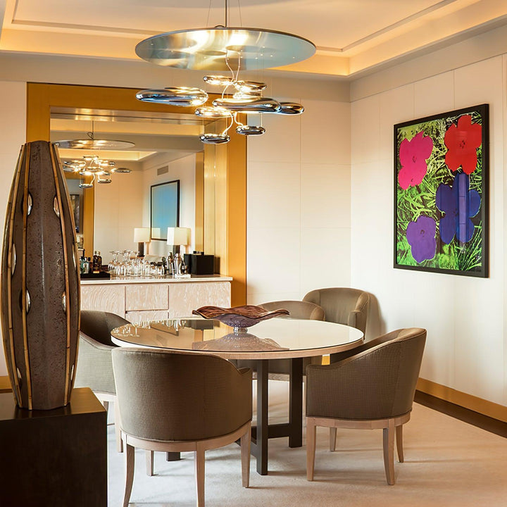 Mercury Chandelier | Modern Aluminum Pendant Light | Vinlighting | Vinlighting