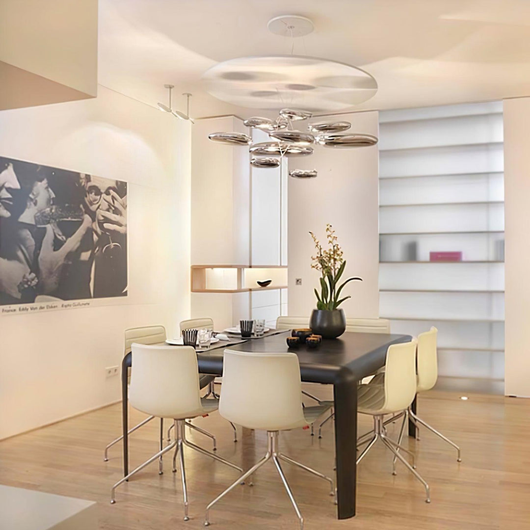 Mercury Chandelier | Modern Aluminum Pendant Light | Vinlighting | Vinlighting