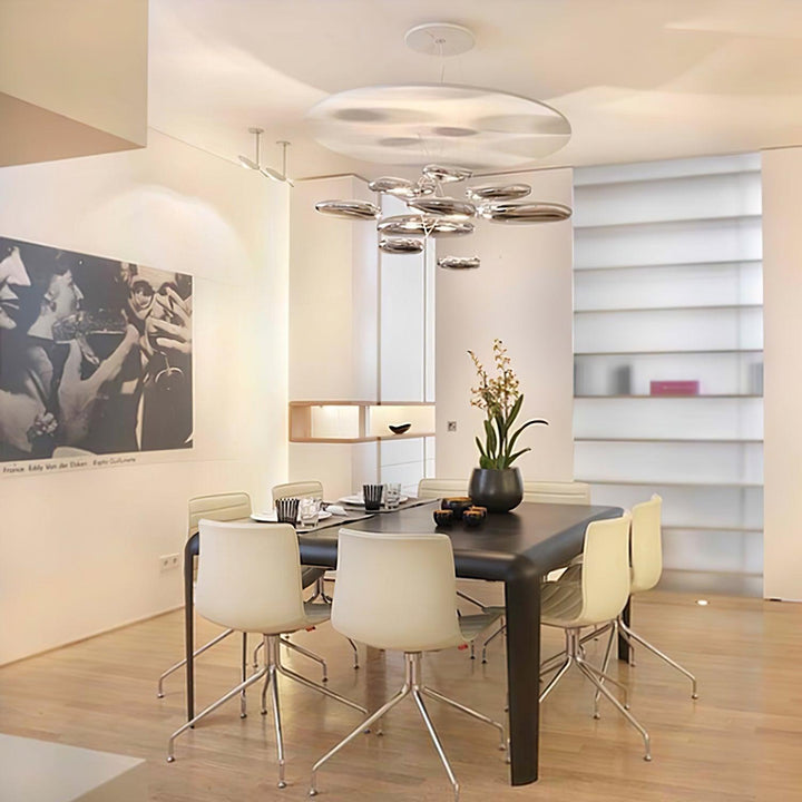 Mercury Chandelier | Modern Aluminum Pendant Light | Vinlighting | Vinlighting