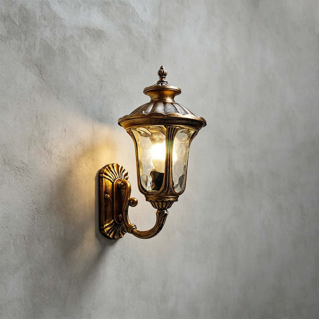 Merlune Wall Light - Mid-Century Vintage Outdoor Wall Light