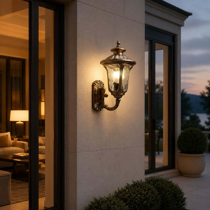 Merlune Wall Light - Mid-Century Vintage Outdoor Wall Light