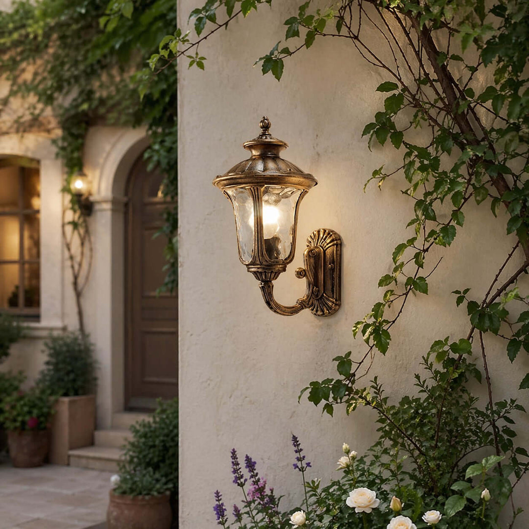 Merlune Wall Light - Mid-Century Vintage Outdoor Wall Light