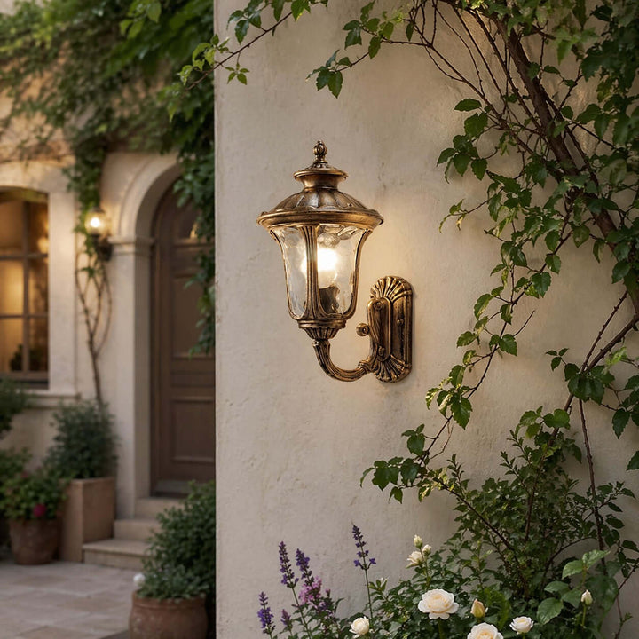 Merlune Wall Light - Mid-Century Vintage Outdoor Wall Light