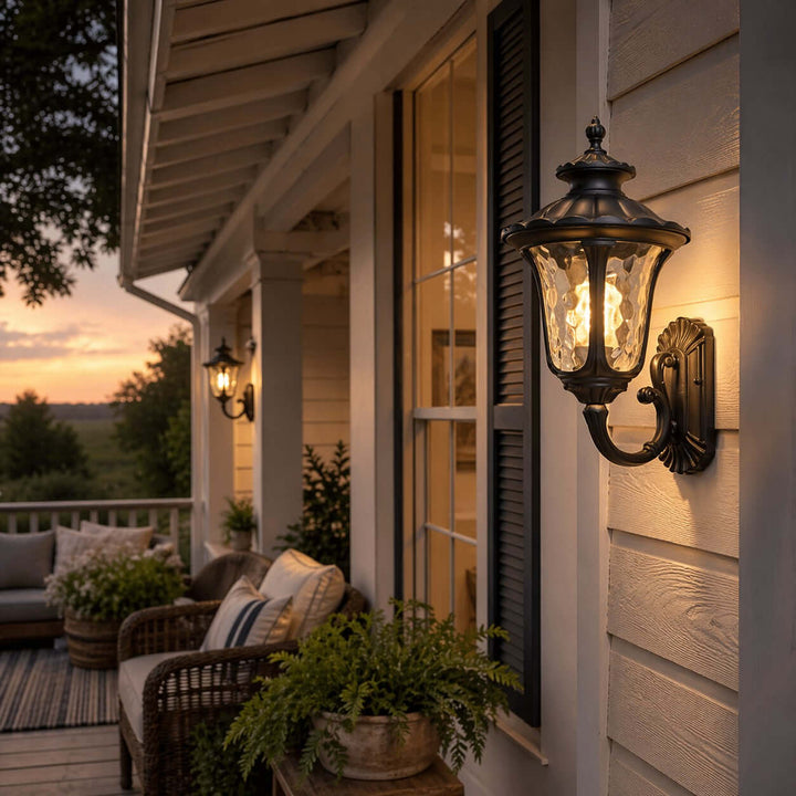 Merlune Wall Light - Mid-Century Vintage Outdoor Wall Light