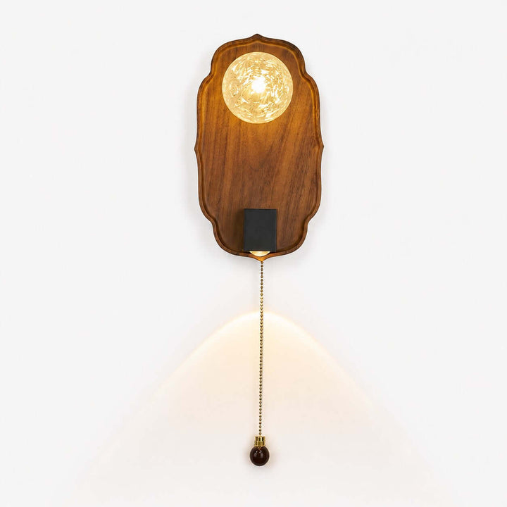 Merrin Wood Wall Sconce for Bedroom Reading and Hallway Walls
