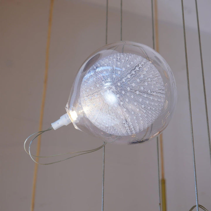 Mesh Glass Wall Sconce | Blown Clean Glass | Vinlighting | Vinlighting | Vinlighting