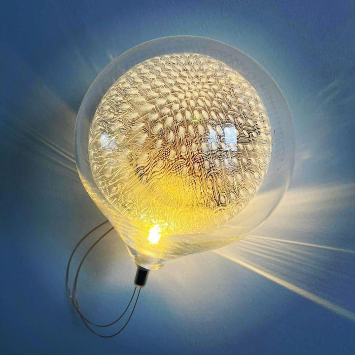 Mesh Glass Wall Sconce | Blown Clean Glass | Vinlighting | Vinlighting | Vinlighting