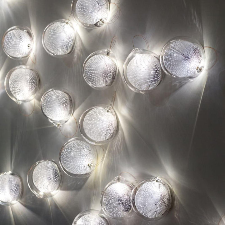 Mesh Glass Wall Sconce | Blown Clean Glass | Vinlighting | Vinlighting | Vinlighting