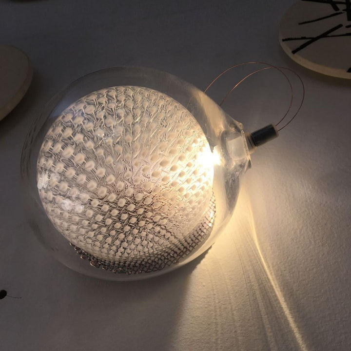 Mesh Glass Wall Sconce | Blown Clean Glass | Vinlighting | Vinlighting | Vinlighting
