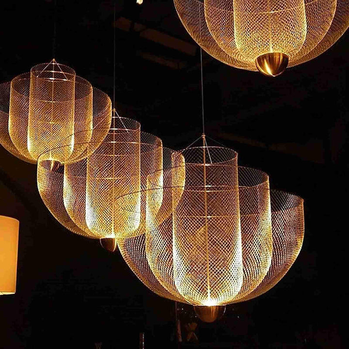 Meshmatics Chandelier – Elegant Wire Netting Design for Modern Spaces | Vinlighting | Vinlighting