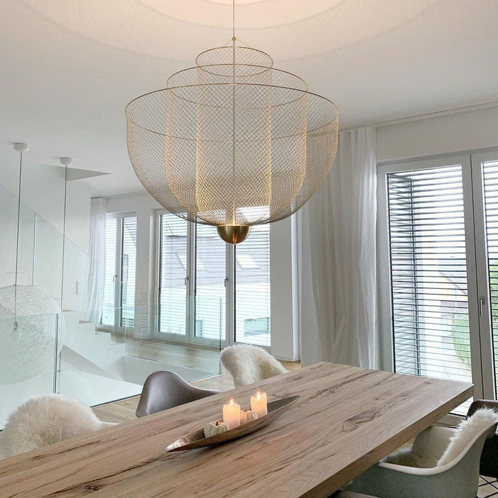 Meshmatics Chandelier – Elegant Wire Netting Design for Modern Spaces | Vinlighting | Vinlighting