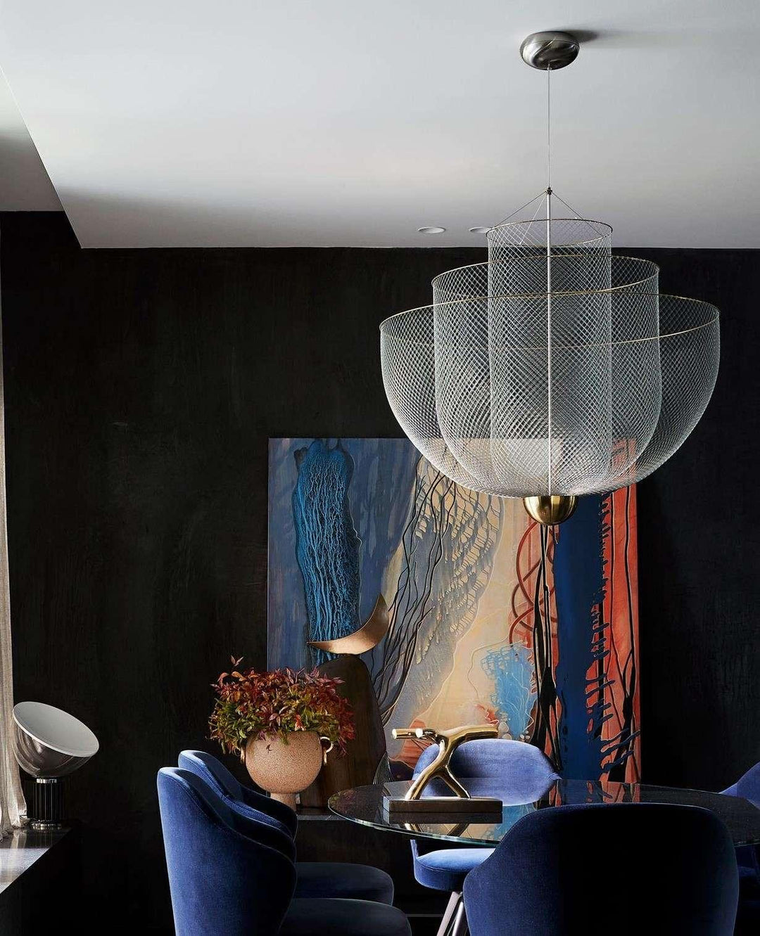 Meshmatics Chandelier – Elegant Wire Netting Design for Modern Spaces | Vinlighting | Vinlighting