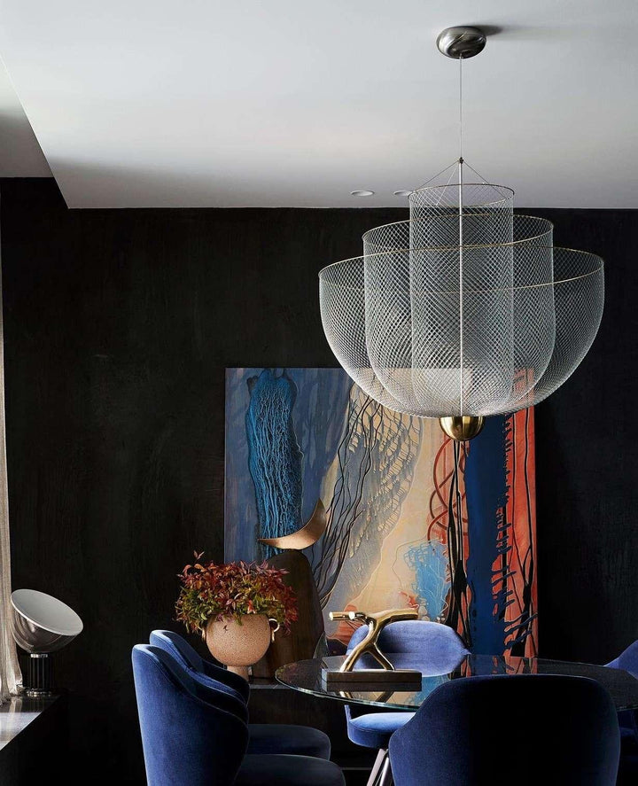 Meshmatics Chandelier – Elegant Wire Netting Design for Modern Spaces | Vinlighting | Vinlighting