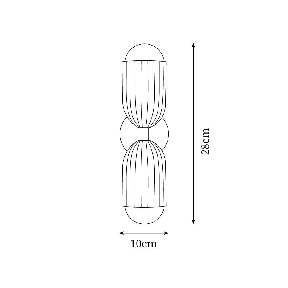 Metoni Wall Lamp - Modern Art Deco Light | Vinlighting | Vinlighting