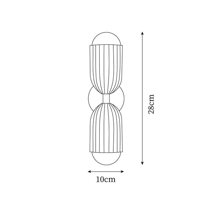 Metoni Wall Lamp - Modern Art Deco Light | Vinlighting | Vinlighting