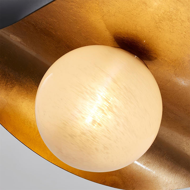 Mid Century Alabaster Pendant Light - Marble Hanging for Dining Room | Vinlighting | Vinlighting