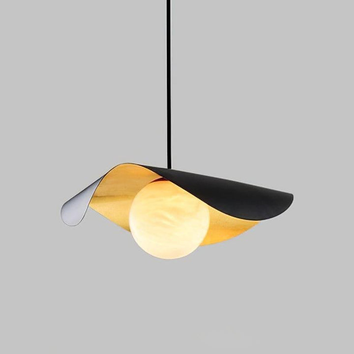 Mid Century Alabaster Pendant Light - Marble Hanging for Dining Room | Vinlighting | Vinlighting