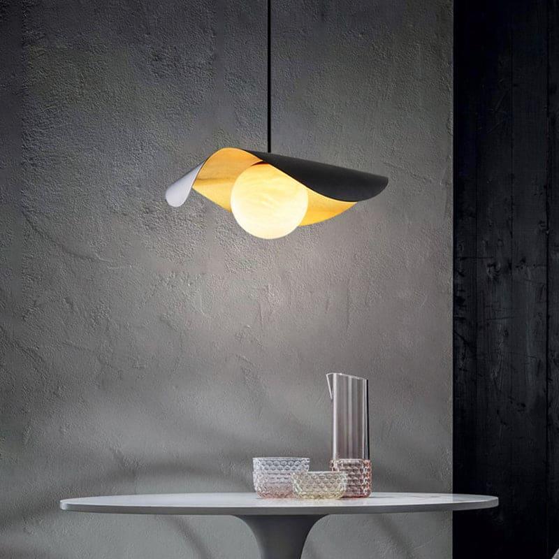 Mid Century Alabaster Pendant Light - Marble Hanging for Dining Room | Vinlighting | Vinlighting