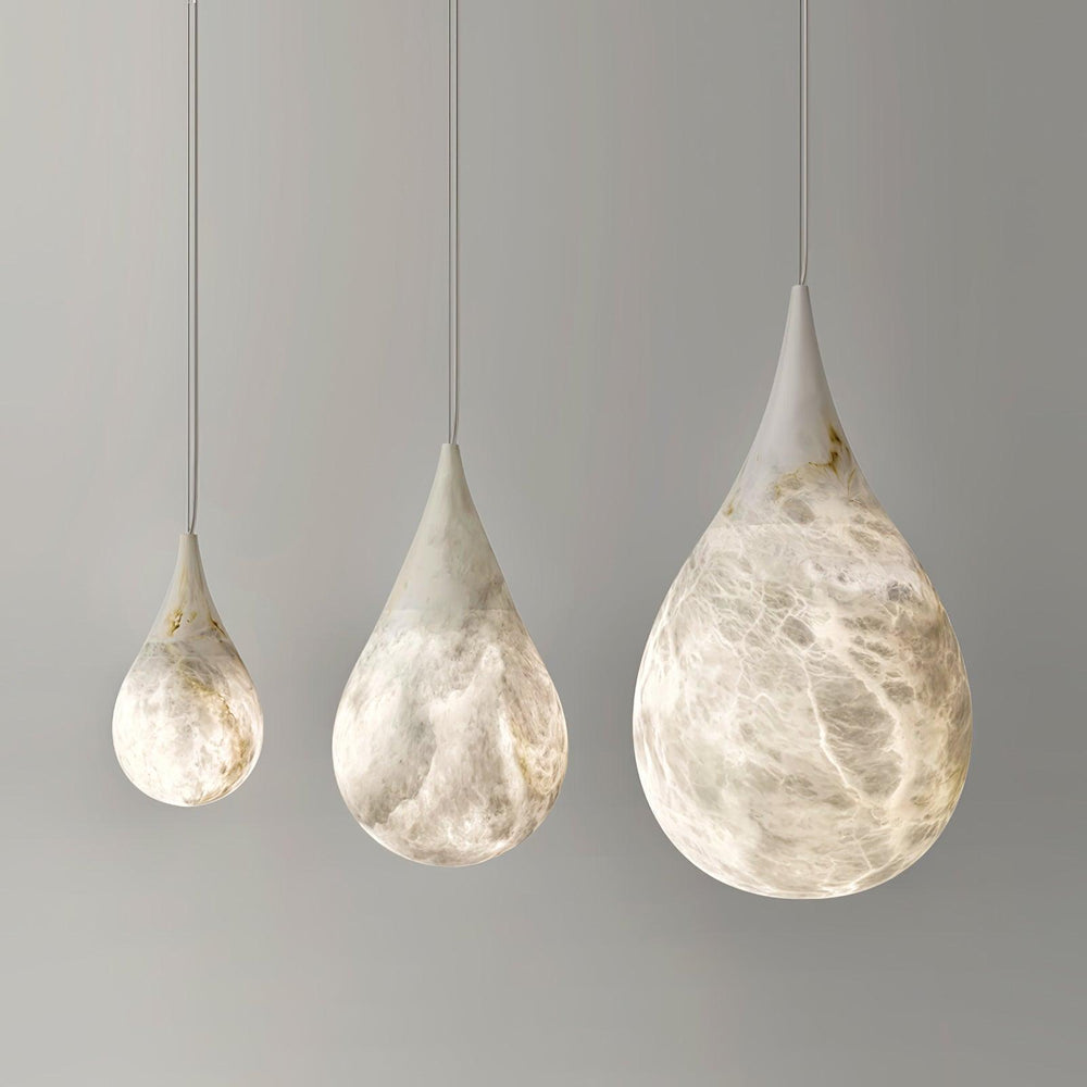 Mid Century Alabaster Prague Pendant Light | Kitchen Island Hanging | Vinlighting | Vinlighting