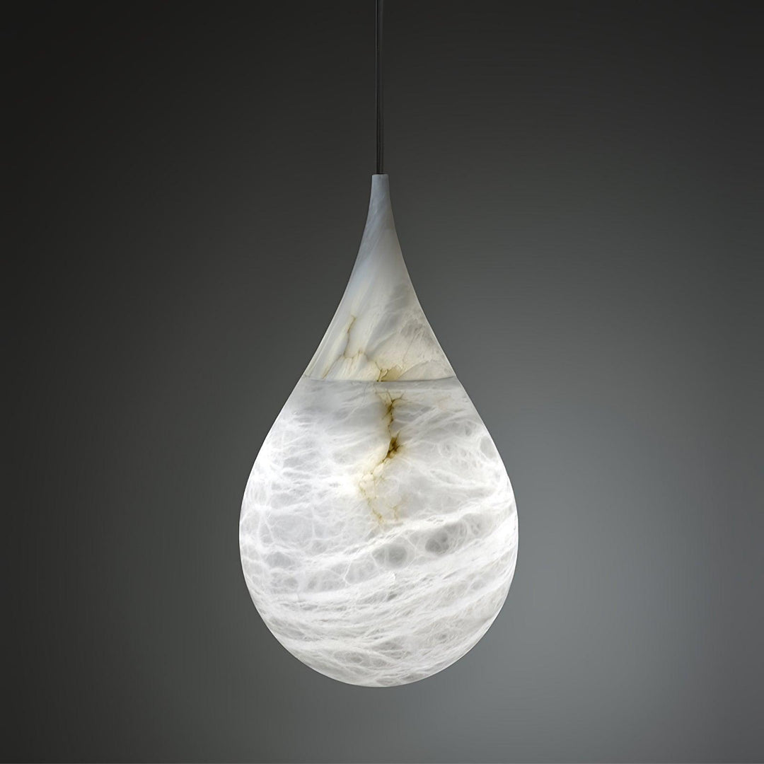 Mid Century Alabaster Prague Pendant Light | Kitchen Island Hanging | Vinlighting | Vinlighting