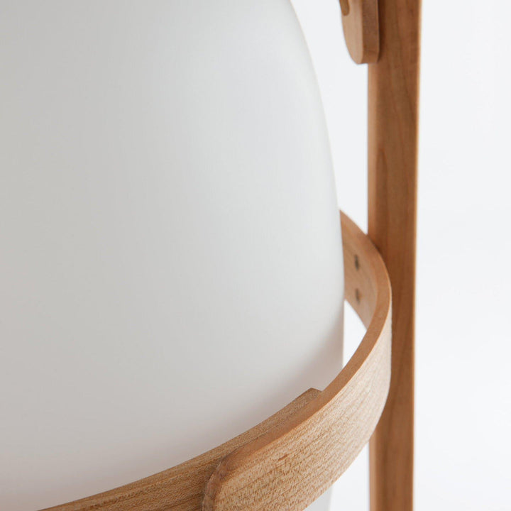 Mid Century Modern Portable Lantern Glass Table Lamp | Vinlighting | Vinlighting