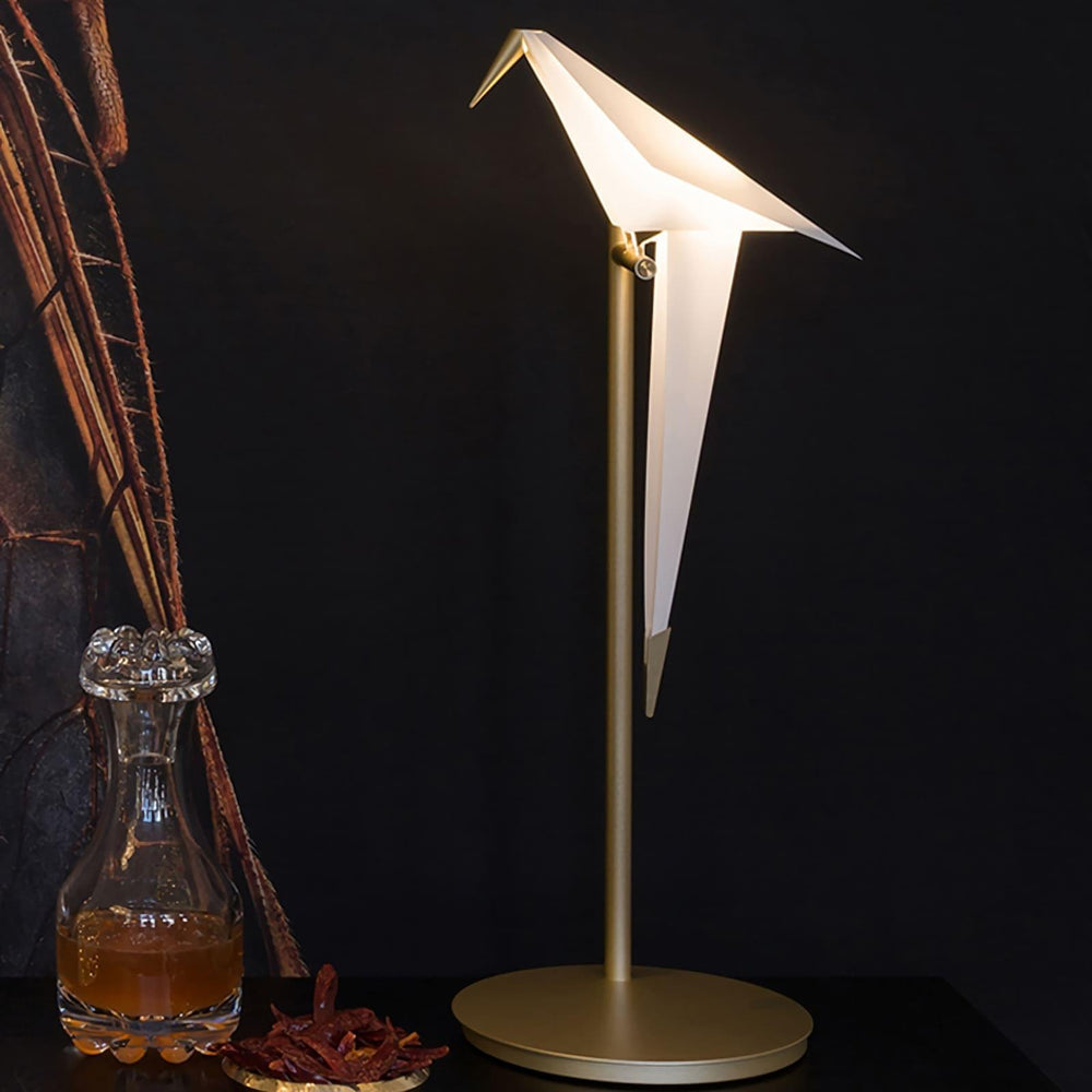 Mid Century Modern Table Lamps - White Paper Crane | Vinlighting | Vinlighting | Vinlighting