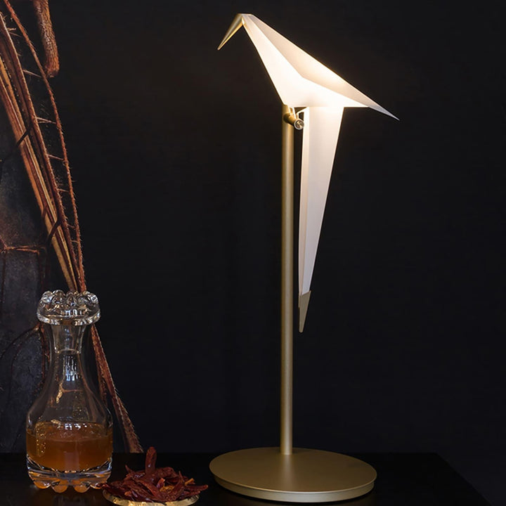 Mid Century Modern Table Lamps - White Paper Crane | Vinlighting | Vinlighting | Vinlighting