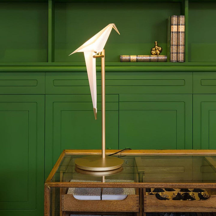 Mid Century Modern Table Lamps - White Paper Crane | Vinlighting | Vinlighting | Vinlighting