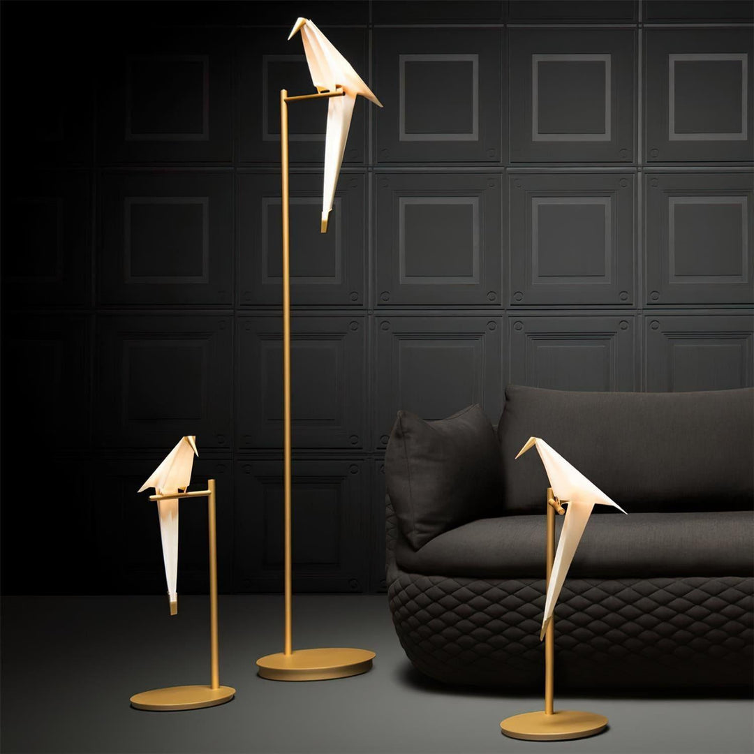 Mid Century Modern Table Lamps - White Paper Crane | Vinlighting | Vinlighting | Vinlighting