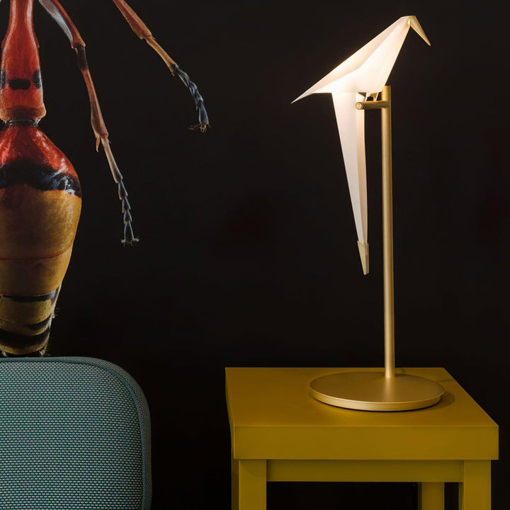 Mid Century Modern Table Lamps - White Paper Crane | Vinlighting | Vinlighting | Vinlighting
