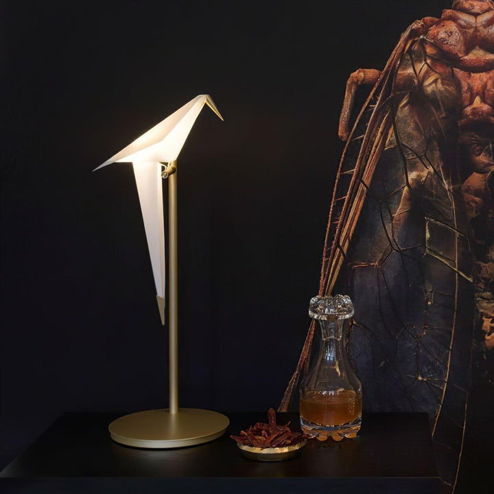 Mid Century Modern Table Lamps - White Paper Crane | Vinlighting | Vinlighting | Vinlighting