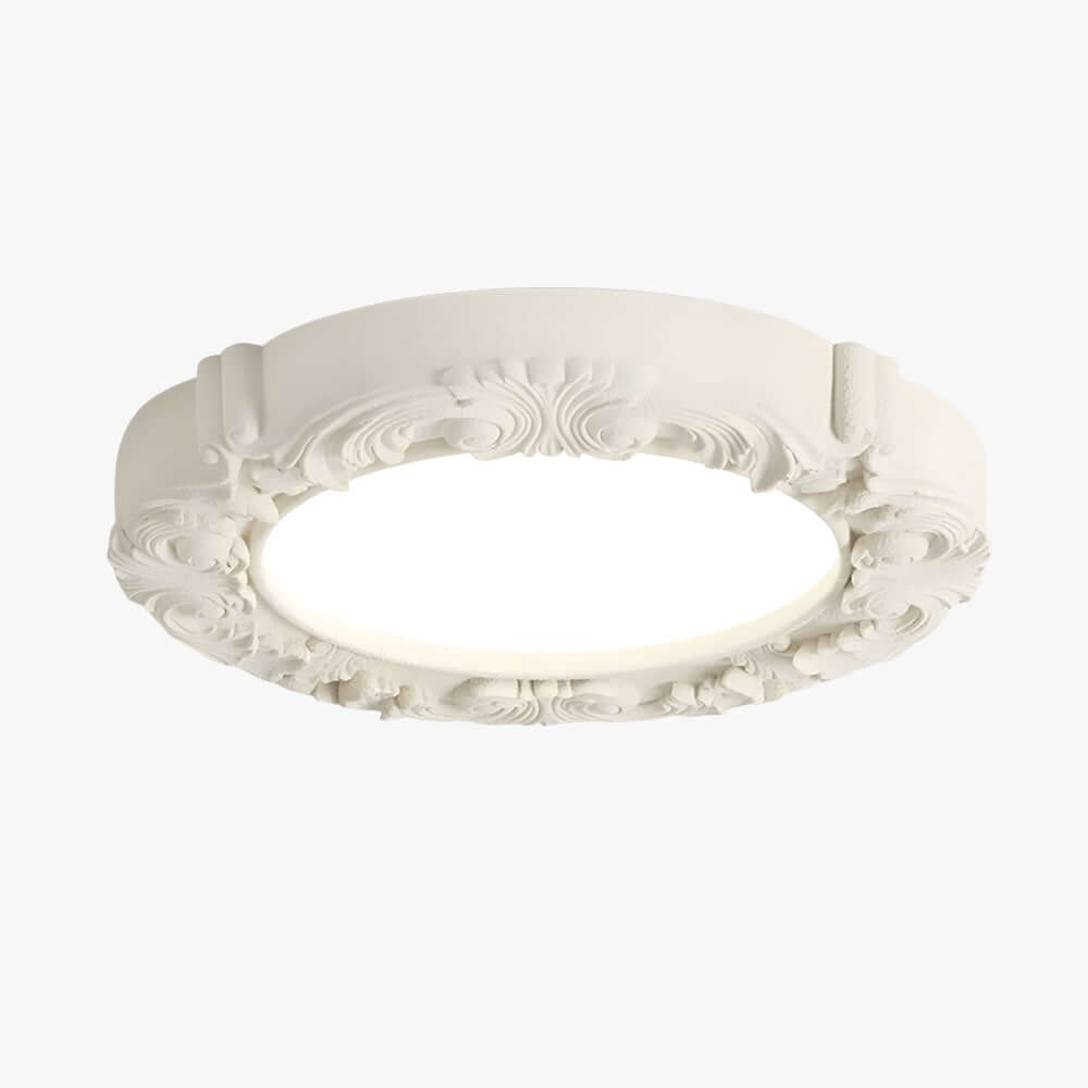 Milorra Ceiling Light – French Luxury Resin Bedroom Lamp