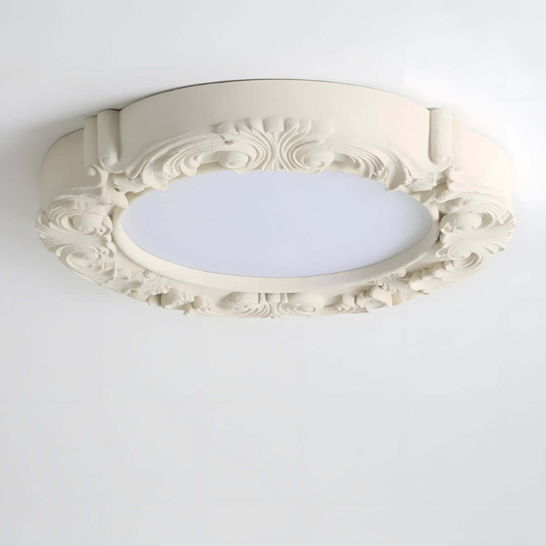 Milorra Ceiling Light – French Luxury Resin Bedroom Lamp
