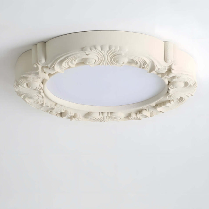 Milorra Ceiling Light – French Luxury Resin Bedroom Lamp