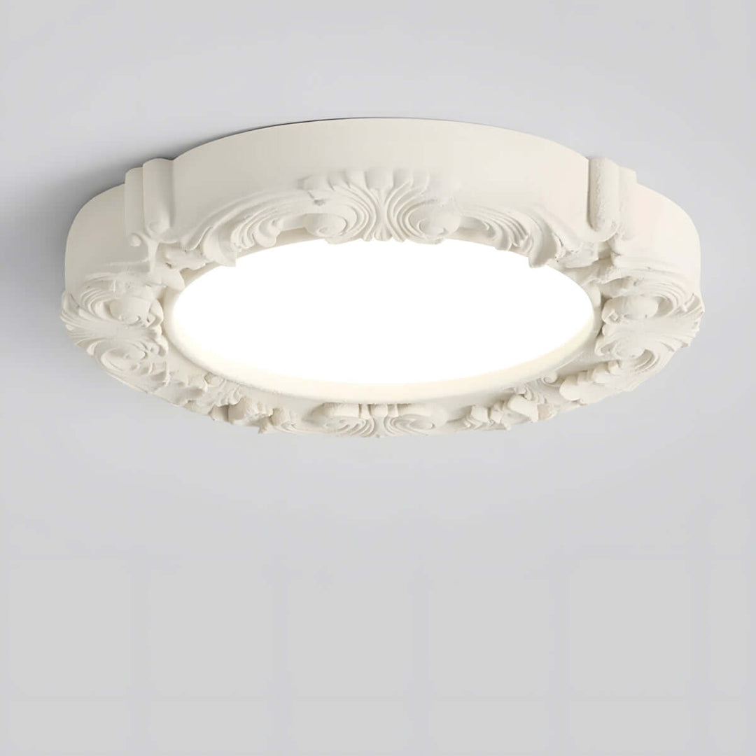 Milorra Ceiling Light – French Luxury Resin Bedroom Lamp