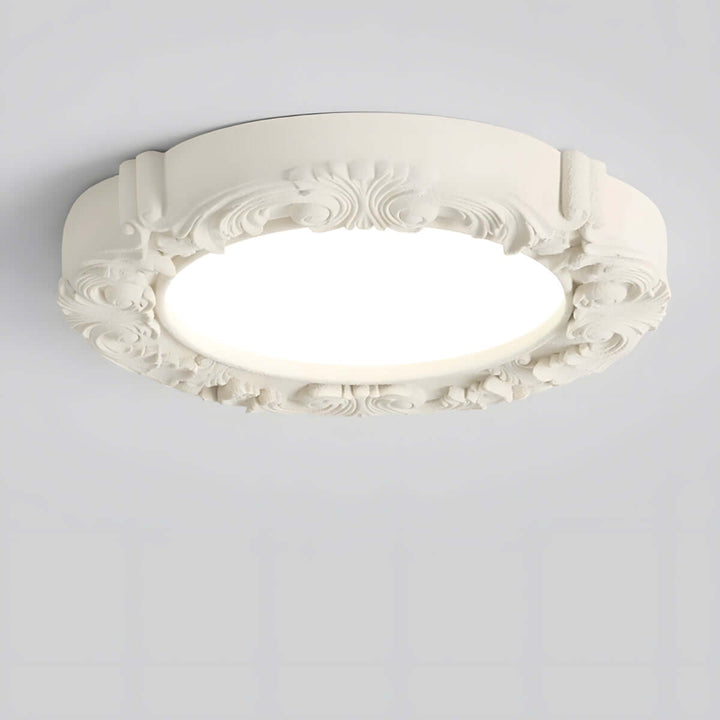 Milorra Ceiling Light – French Luxury Resin Bedroom Lamp