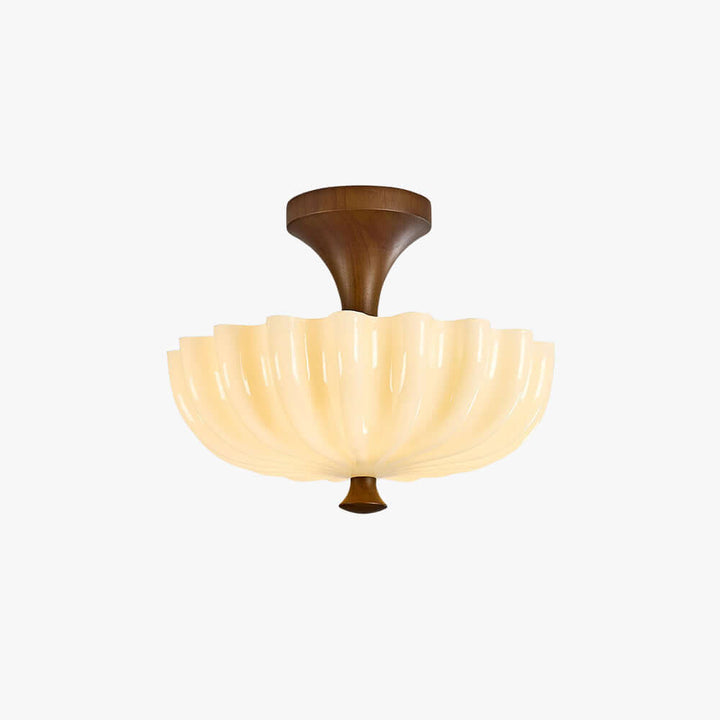 Mirelle Ceiling Lamp - Vintage Creamy Glass Ceiling Lights | Vinlighting