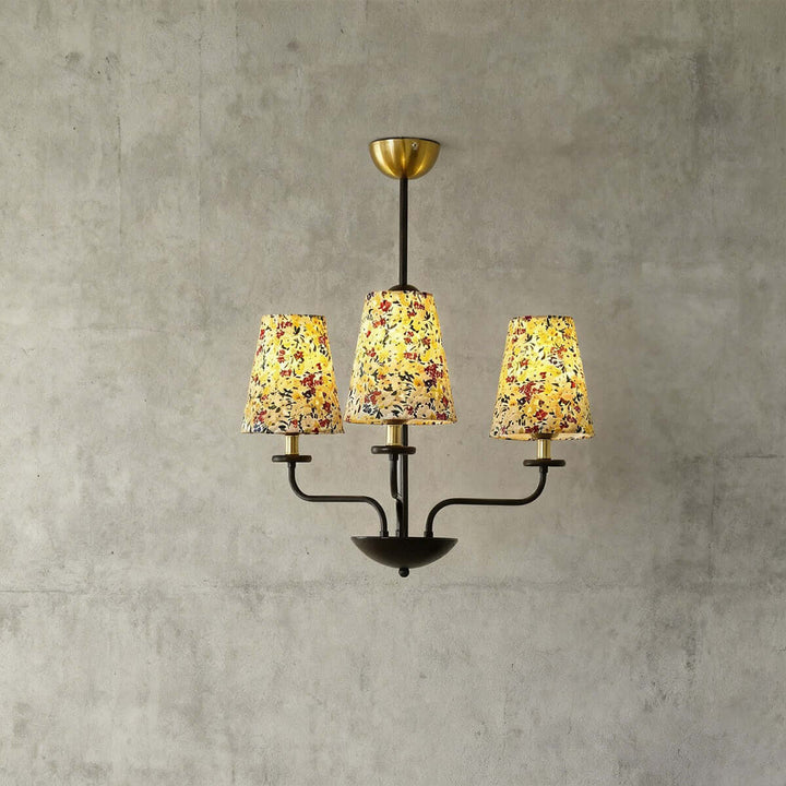 Mirelo Chandelier – French Retro Floral Ambient Light