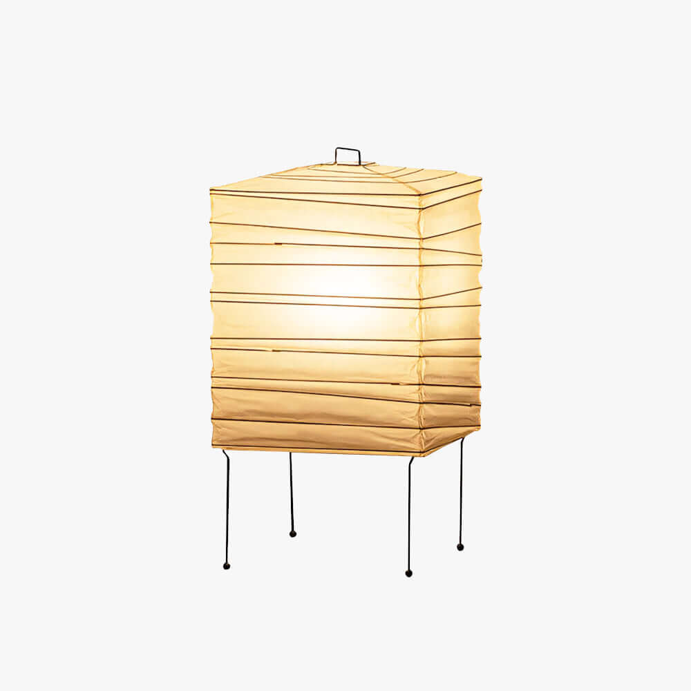 Mirobi Table Lamp | Washi Paper Light for Bedroom Nightstand