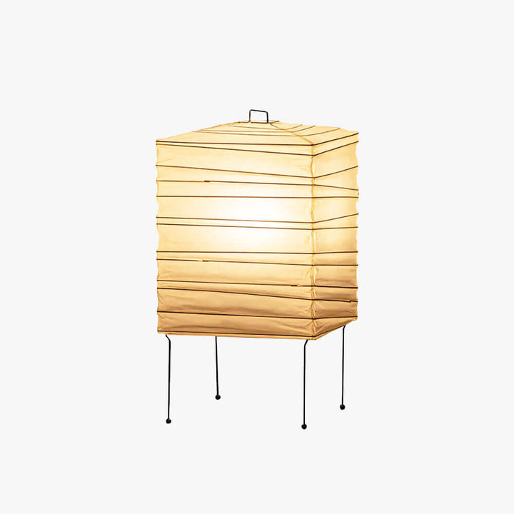 Mirobi Table Lamp | Washi Paper Light for Bedroom Nightstand