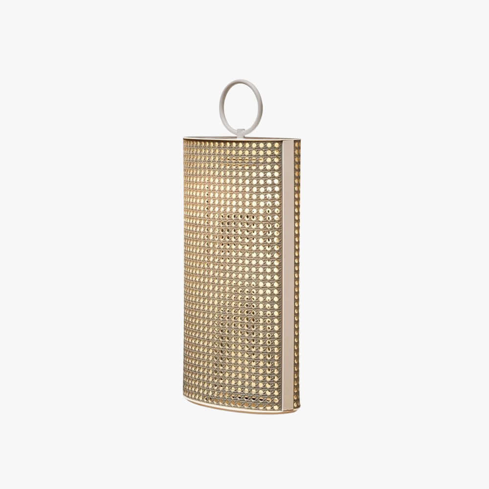 Mivora Outdoor Floor Lamp - Woven Outdoor Lawn Lamp