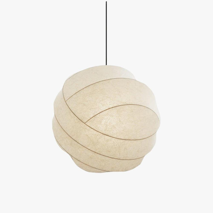 Modern Art Deco Globe Pendant Light - Turner Hanging Lamp in White | Vinlighting | Vinlighting